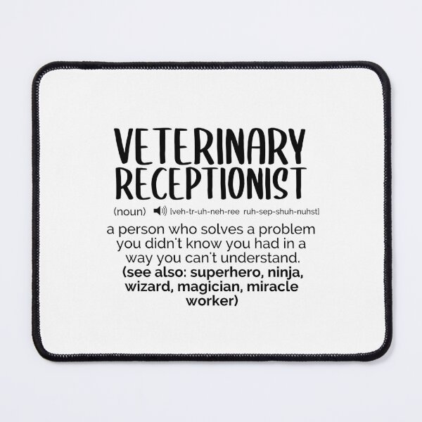 Item preview, Definition of A Veterinary Receptionist Miracle Worker designed and sold by TeesYouWant.