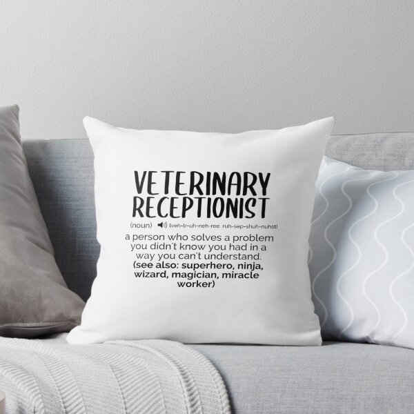 Item preview, Definition of A Veterinary Receptionist Miracle Worker designed and sold by TeesYouWant.