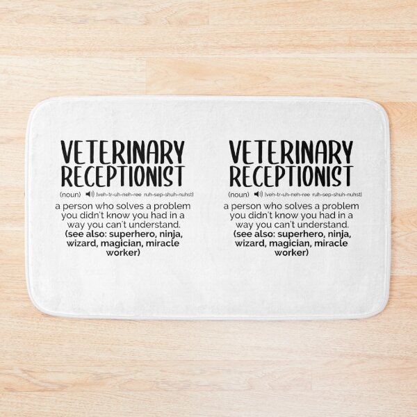 Item preview, Definition of A Veterinary Receptionist Miracle Worker designed and sold by TeesYouWant.