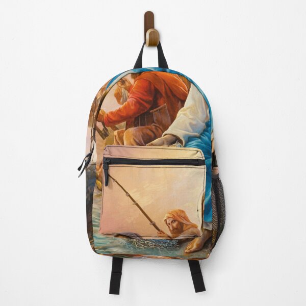 Item preview, Funny Jesus Painting Of Jesus Fishing With His Apostles designed and sold by Obinne.
