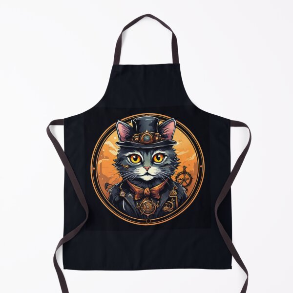 Item preview, Steampunk Cat Art designed and sold by Planetporridge.