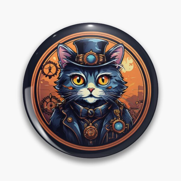Item preview, Steampunk Cat Design designed and sold by Planetporridge.