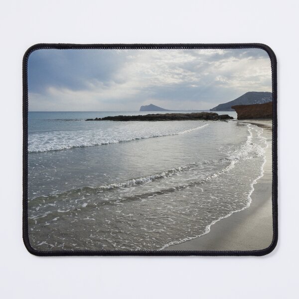 Item preview, Clouds, light and water on the sandy beach in Calpe designed and sold by Adriana Mueller.