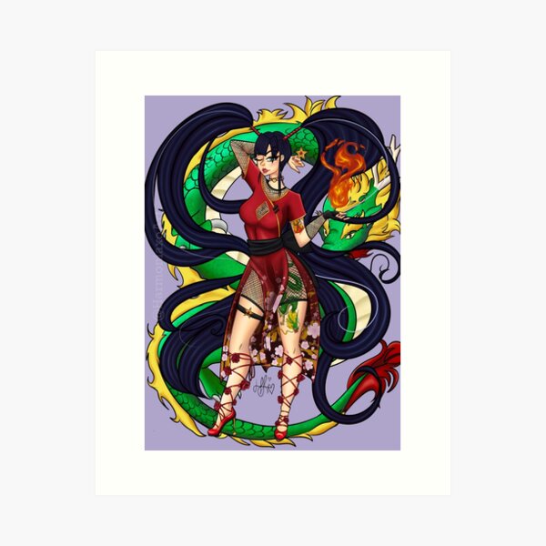 Aperçu de l'œuvre Couture Kimiko créée et vendue par Harmoniaxoart.