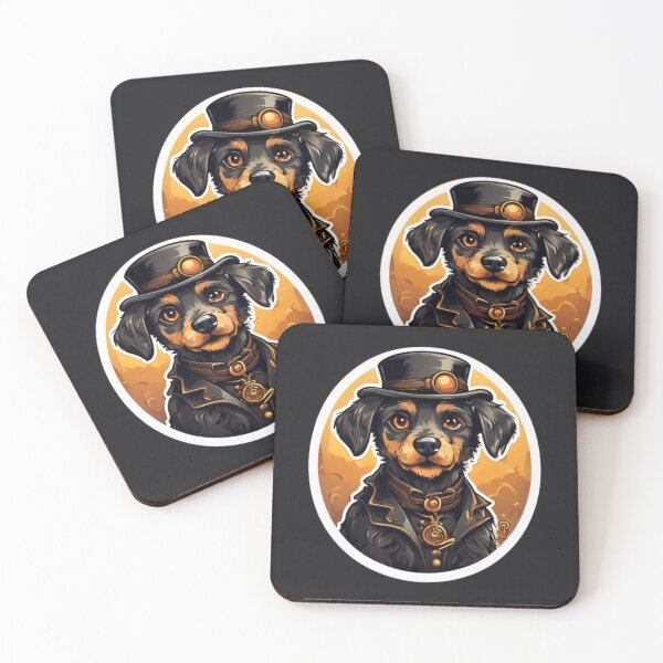 Artikelvorschau, Steampunk-Hund entworfen und verkauft von Planetporridge.