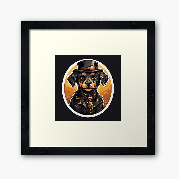 Aperçu de l'œuvre Chien Steampunk créée et vendue par Planetporridge.