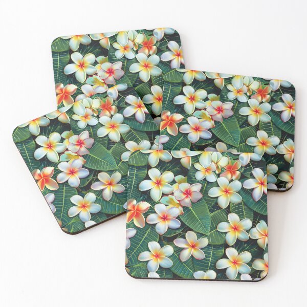 Item preview, "Plumeria Paradise: Digital Blooms" designed and sold by Urban Charm.