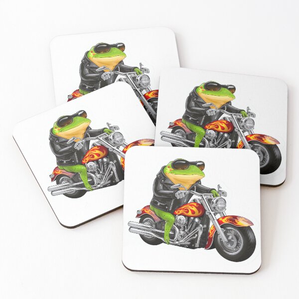 Item preview, Frog Biker: Riding in Style and Breaking Boundaries designed and sold by Digital Dreams Arts.