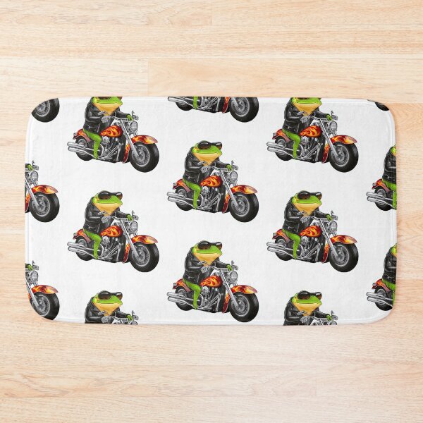 Item preview, Frog Biker: Riding in Style and Breaking Boundaries designed and sold by Digital Dreams Arts.