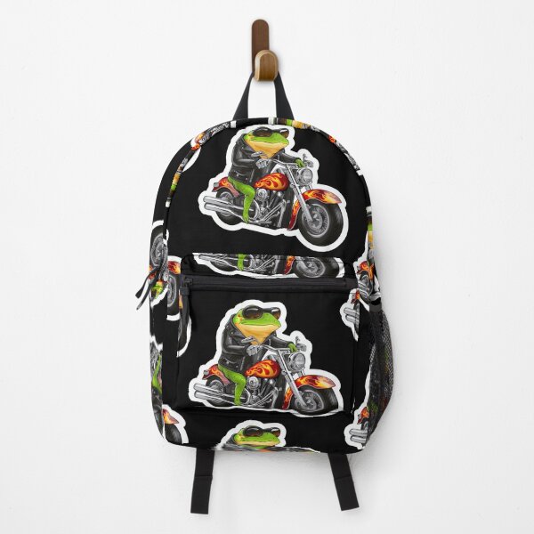 Item preview, Frog Biker: Riding in Style and Breaking Boundaries designed and sold by Digital Dreams Arts.