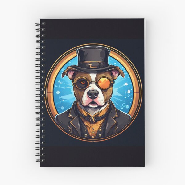 Item preview, Steampunk Pitbull designed and sold by Planetporridge.