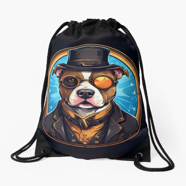 Aperçu de l'œuvre Pitbull steampunk créée et vendue par Planetporridge.