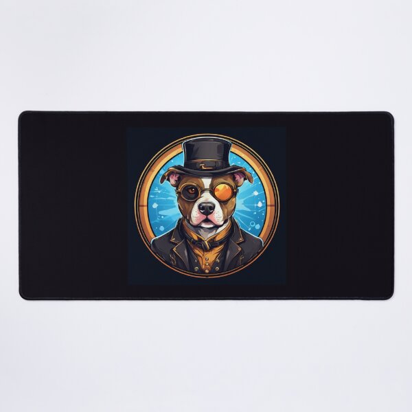 Artikelvorschau, Steampunk-Pitbull entworfen und verkauft von Planetporridge.