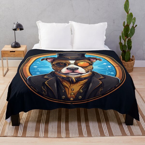 Artikelvorschau, Steampunk-Pitbull entworfen und verkauft von Planetporridge.