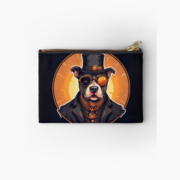 Item preview, Steampunk Pitbull Art designed and sold by Planetporridge.