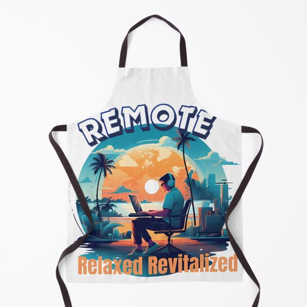 Item preview, Sunset Sessions: The Remote Work Paradise designed and sold by aiart-cutegirl.