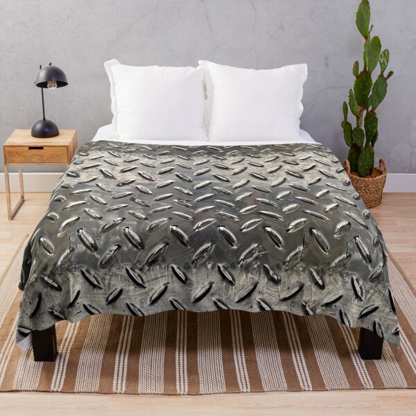 Item preview, Diamond Plate Metal Pattern Graphic designed and sold by Magnuna.