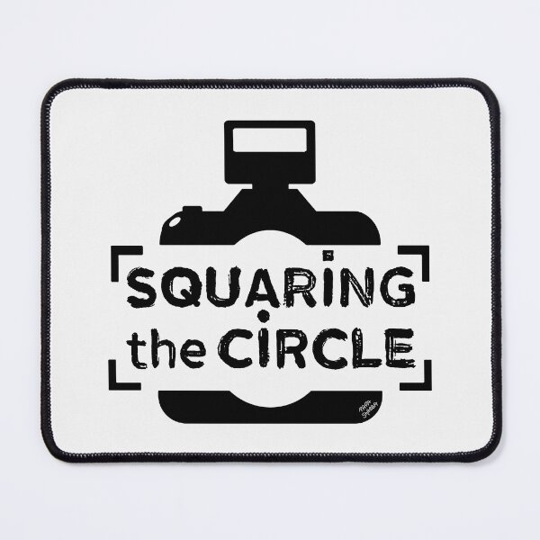 Item preview, Squaring the Circle; Photographer; designed and sold by StickerApe.