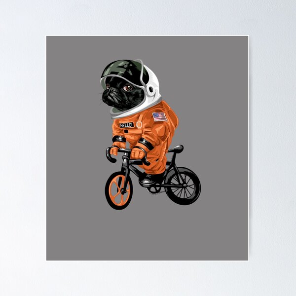 Item preview, French Bulldog - The moon rider  designed and sold by Kappadog.
