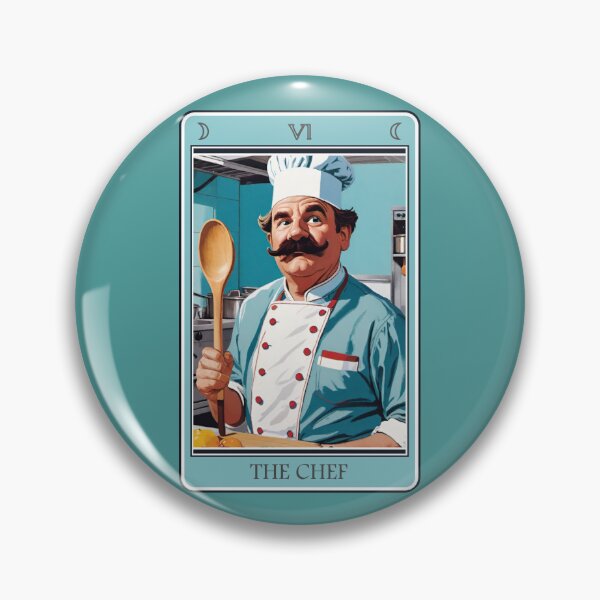 Artikelvorschau, Lustige Tarotkarte (#06): Der Koch [Erstellen Sie ein Set!] entworfen und verkauft von SolidEarthArt.