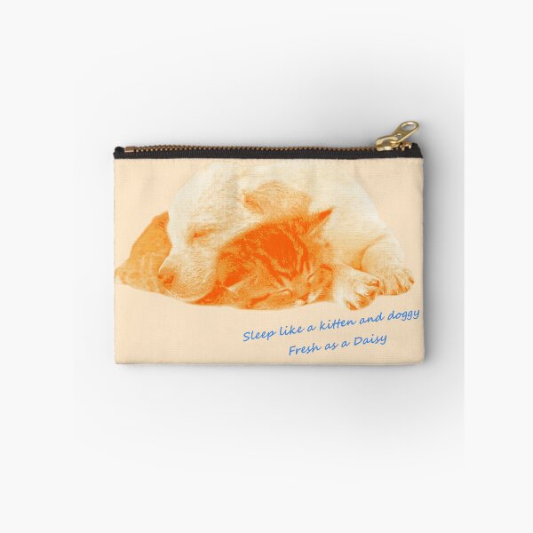Item preview, Sleep like kitten and doggy designed and sold by mieldemanzana.