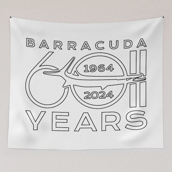 Item preview, 60th Anniversary - Barracuda Text Design designed and sold by Justin Ellis.
