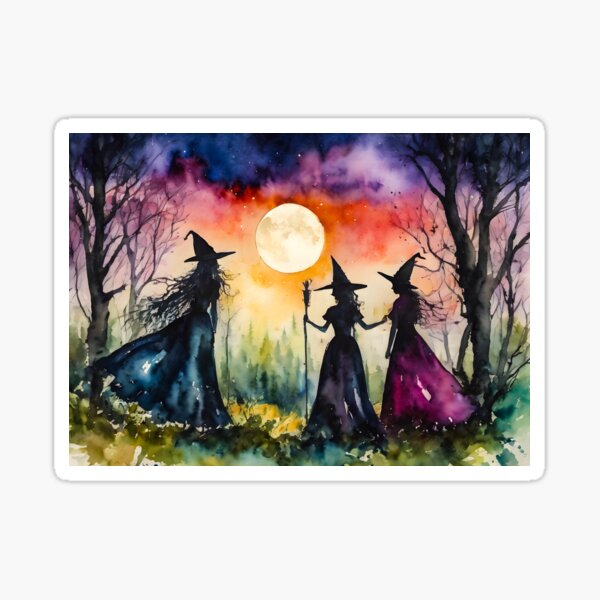 Item preview, Witches Gather designed and sold by Lyra The Lavender Witch.