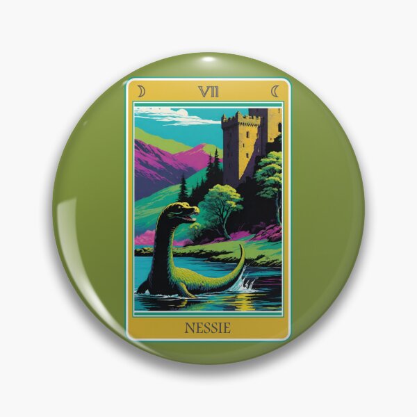 Item preview, Fun tarot card (#07): Nessie [Create a set!] designed and sold by SolidEarthArt.