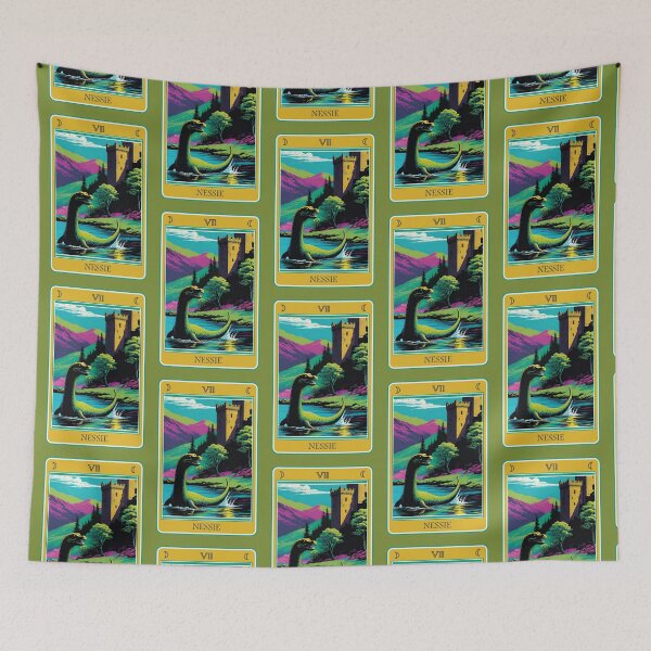 Item preview, Fun tarot card (#07): Nessie [Create a set!] designed and sold by SolidEarthArt.