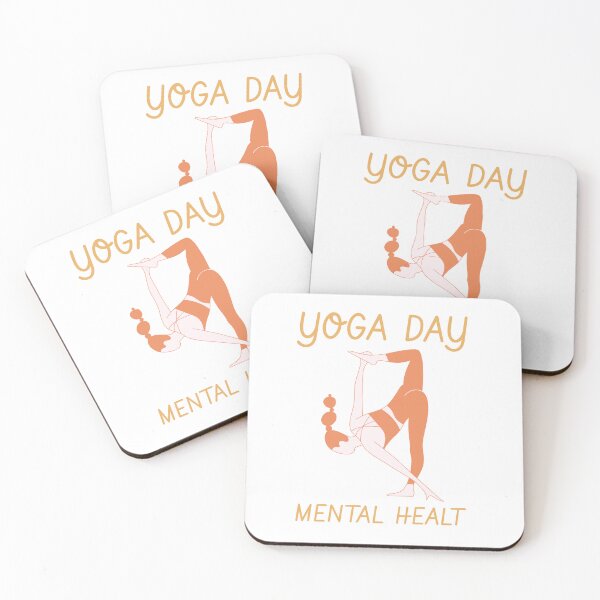 Item preview, YOGA DAY Mental health designed and sold by santiagoml.