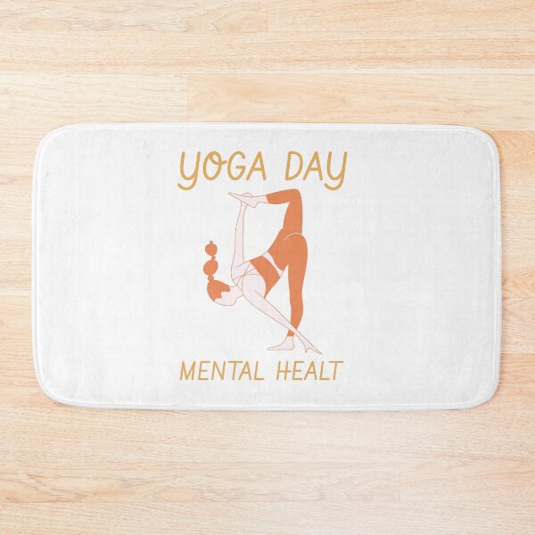 Item preview, YOGA DAY Mental health designed and sold by santiagoml.