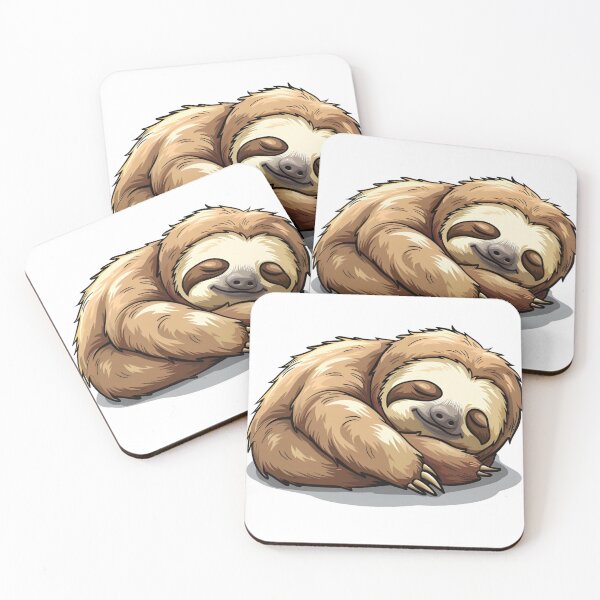 Item preview, Cartoon Sleeping Sloth designed and sold by KSimpson838.
