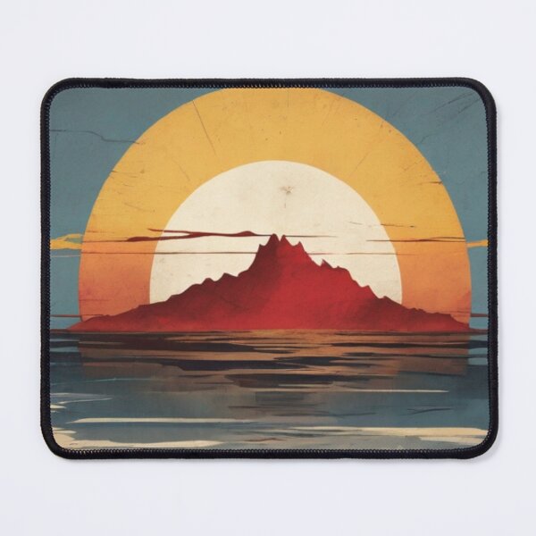 Item preview, The island at sunset designed and sold by TrendyTextiles.