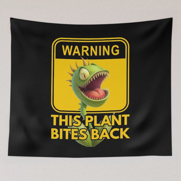 Item preview, Venus Flytrap - Warning This Plant Bites Back designed and sold by MoonsmileProd.