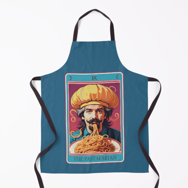 Item preview, Fun tarot card (#09): The Pastafarian [Create a set!] designed and sold by SolidEarthArt.