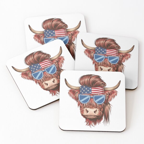 Item preview, American cow designed and sold by JonysCreativeDesigns.