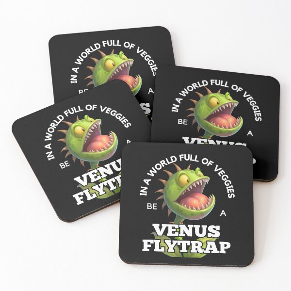 Item preview, Venus Flytrap - In A World Full of Veggies Be A Venus Flytrap designed and sold by MoonsmileProd.