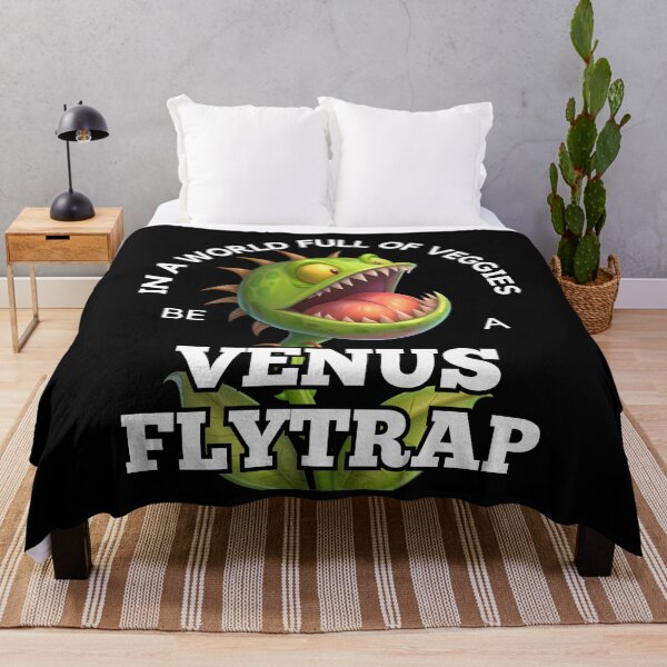 Item preview, Venus Flytrap - In A World Full of Veggies Be A Venus Flytrap designed and sold by MoonsmileProd.