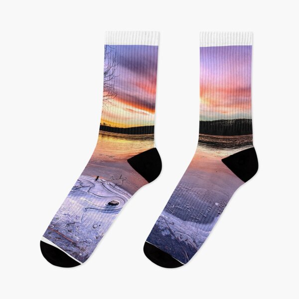 Item preview, Fordwich Lake and Icy Sunrise designed and sold by rogerstanger.