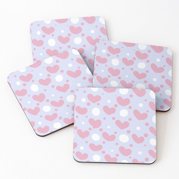Item preview, Super cute sweet colored hearts designed and sold by chukameow.