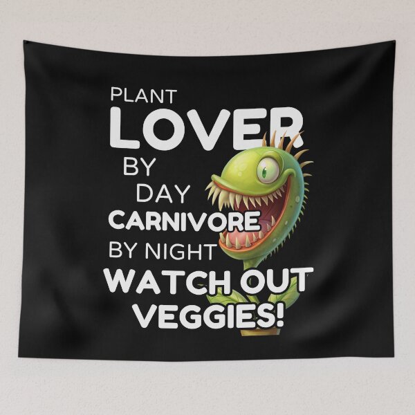Item preview, Venus Flytrap - Watch Out Veggies! designed and sold by MoonsmileProd.