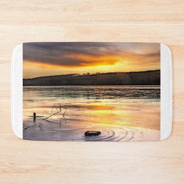Item preview, Sunrise at Fordwich Lake in January designed and sold by rogerstanger.