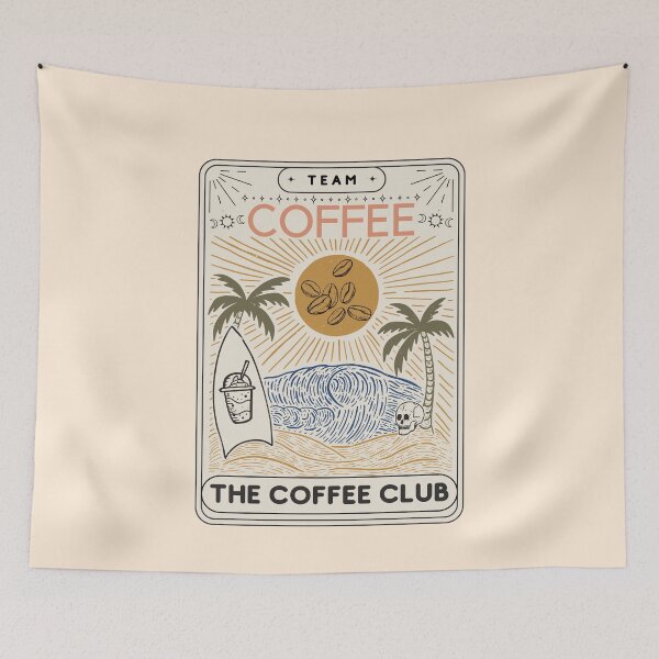 Item preview, Iced Coffee Skull Tarot designed and sold by SunfullyYours.