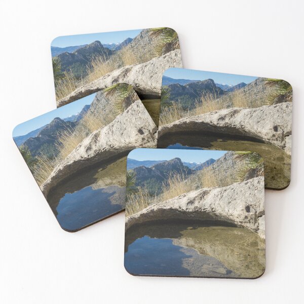 Item preview, Water hole in the mountains, hiking in Spain designed and sold by Adriana Mueller.