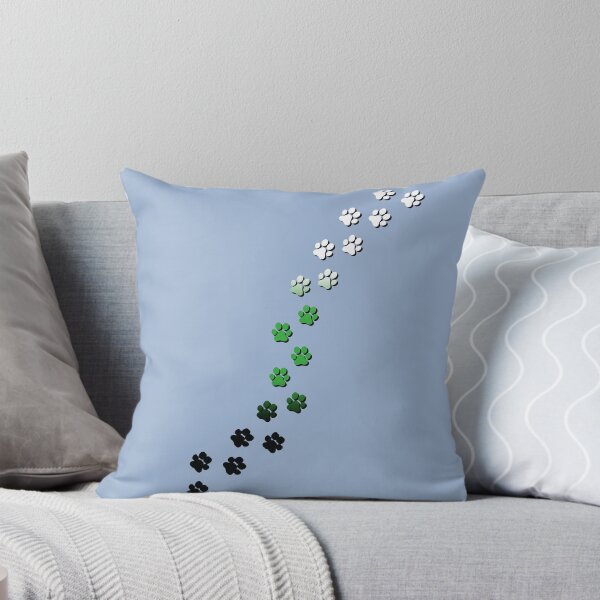 Item preview, Pawsitivily Adorable Nutrois Pride Flag Paw Prints, Nutrois Pride Design designed and sold by Travelslightly.