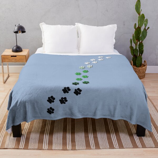 Item preview, Pawsitivily Adorable Nutrois Pride Flag Paw Prints, Nutrois Pride Design designed and sold by Travelslightly.