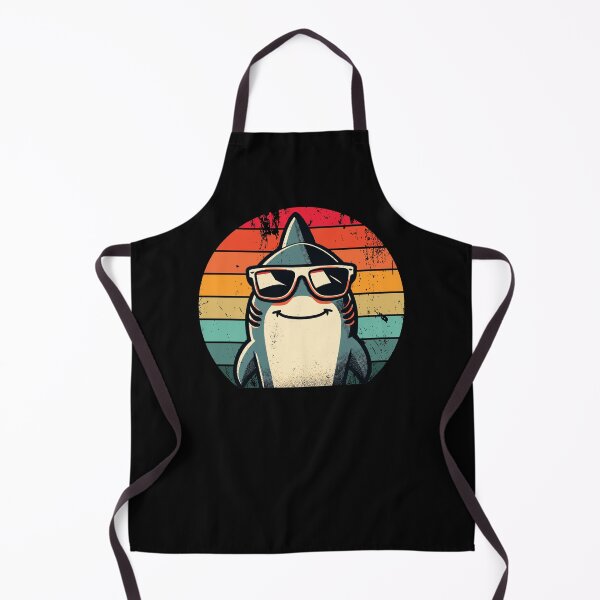 Item preview, Cool Retro Shark in Sunglasses 70s 80s 90s Funny Shark designed and sold by KsuAnn.