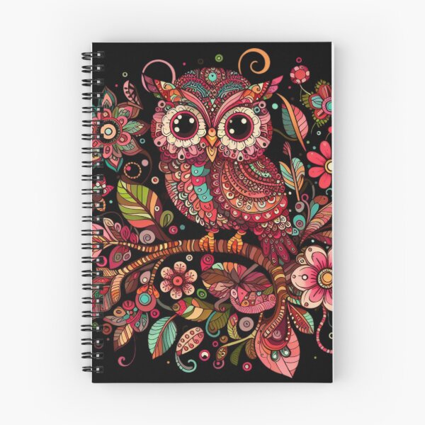 Item preview, Flower Owl!!! designed and sold by DEKA777.