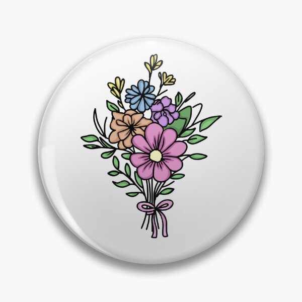Item preview, Colorful Bouquet of Flowers designed and sold by Estefany Figueroa.