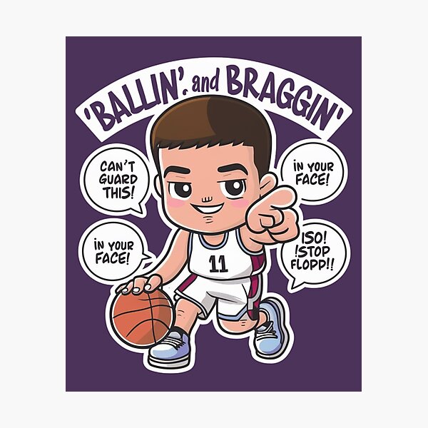 Item preview, Ballin' and Braggin - Kawaii designed and sold by Rockin-Rainbow.